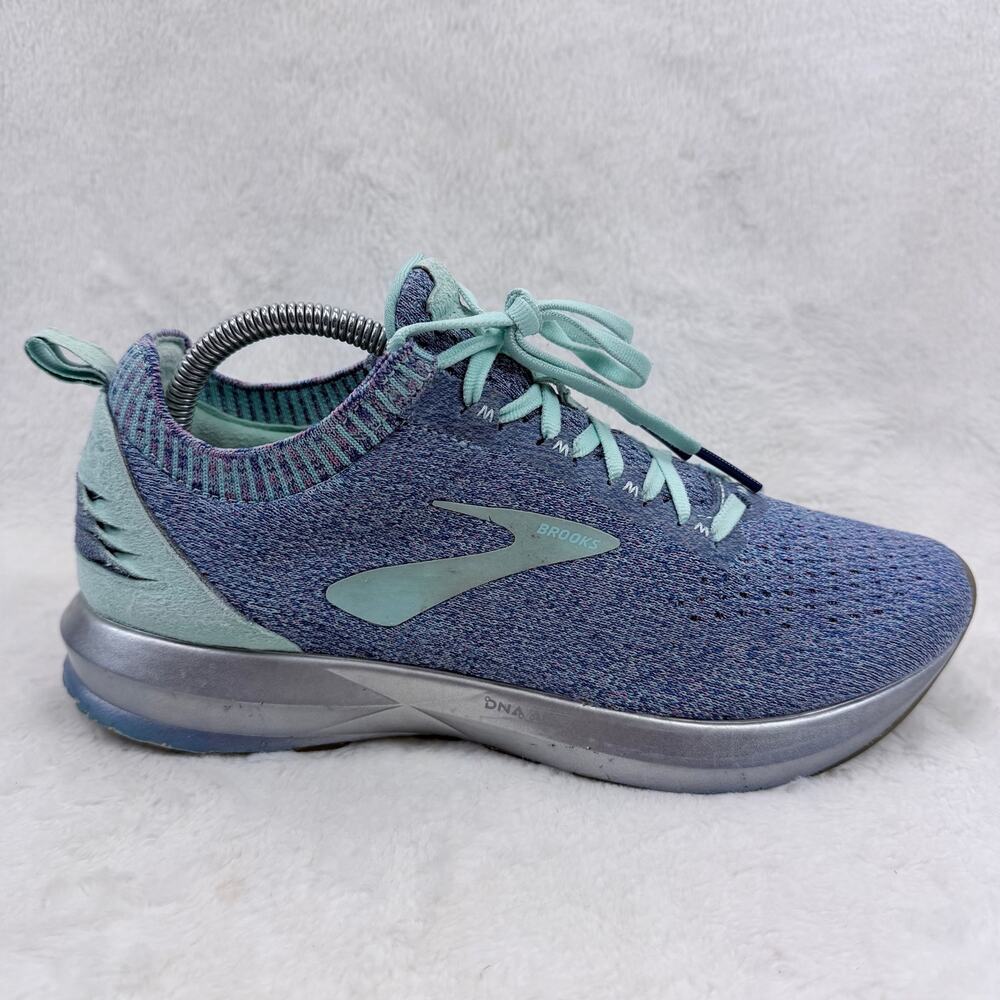 Brooks Levitate 2 Women's Blue Mint Road Running Shoes Size 9.5 DNA AMP Sneakers